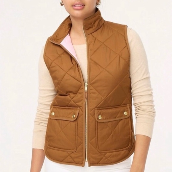 ❤️ J. Crew Puffer Vest with Snap Pockets - Picture 7 of 9